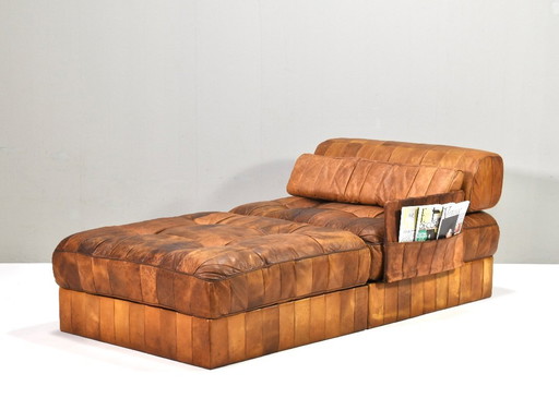 De Sede DS-88 Sectional Daybed / Sofa in Cognac Tan leather – Switzerland, circa 1970