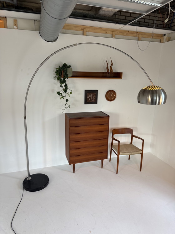 Image 1 of Vintage XXL Adjustable Arc Lamp '70