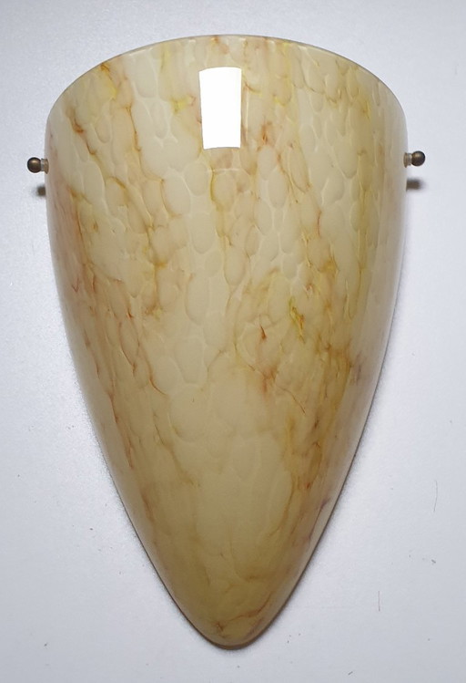 Grande lampada da parete Art Déco (33 cm).