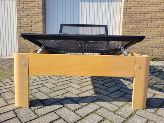 Auping Auronde 100×200 | Elektrisch verstelbaar | 41,5 cm, Eenpersoonsbedden, Hout, Beige (foto 4 van 13)