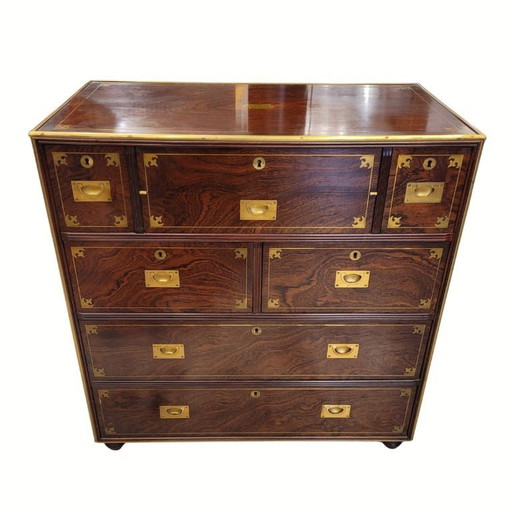 Campagnetafel, mahoniehout, begin 20e eeuw – Verenigd Koninkrijk