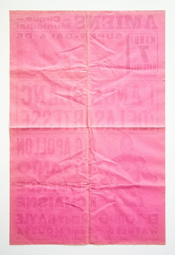 Image 1 of Affiche originale française de catch – 1961 – Sérigraphie – 60,00 × 40,00 cm