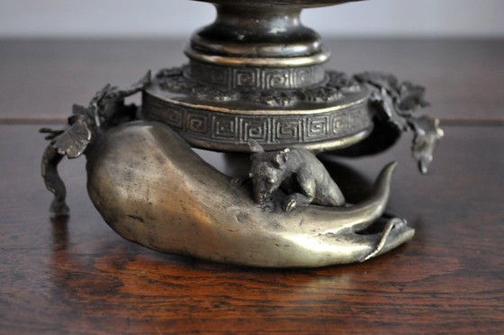 Image 1 of Japan - Pair of incense burners - Edo period - Signed KOMIN JU (ref 2912)