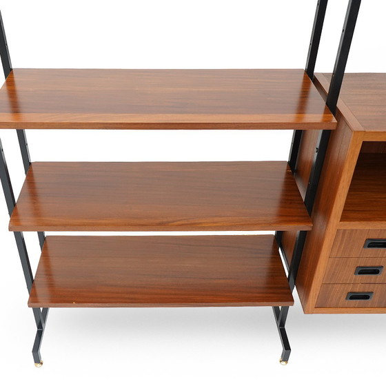 Image 1 of Bookcase with shelves and drawers, 1960s