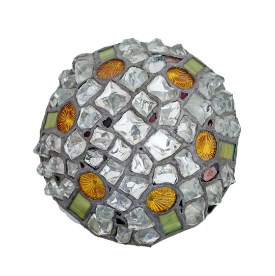 Image 1 of Franse Art Nouveau tafellamp "Tiffany stijl", jaren 1930