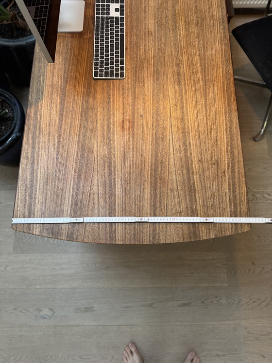 Image 1 of Ufficio Tijsseling in teak a corno di mucca di metà secolo