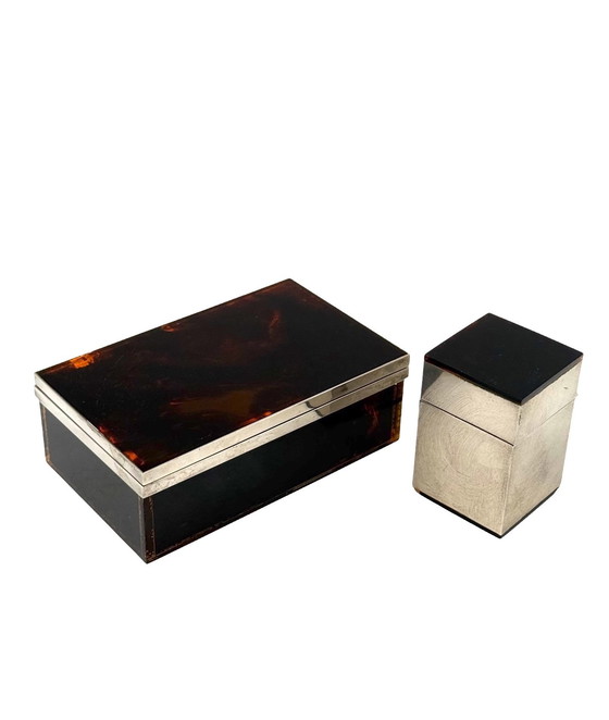 Image 1 of Hollywood Regency Luxury Smoking Set, Italy 1970