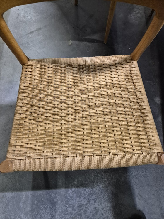 Image 1 of Niels Otto Muller dining table set model 75