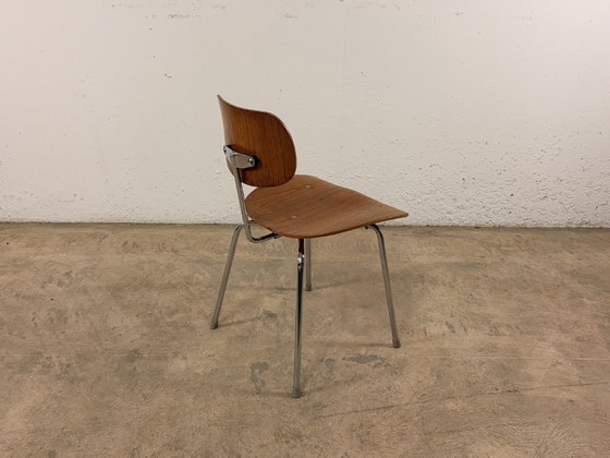 Image 1 of Mid-Century Modern Model SE 68 eetkamerstoel van Egon Eiermann voor Wilde + Spieth, jaren 1950.
