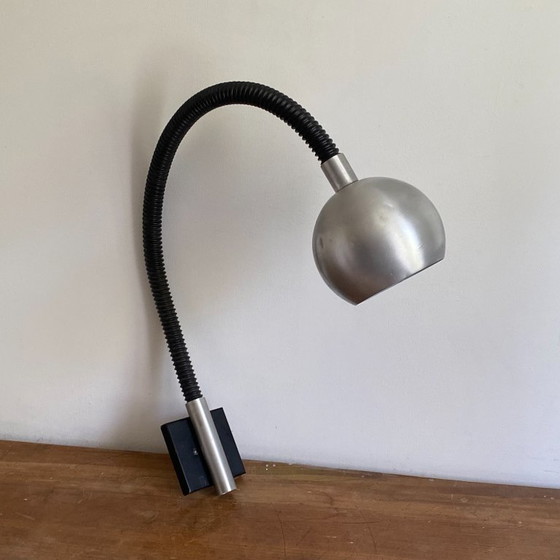 Flexible Wandleuchte „Eye Ball“ von RAAK. 1970. – Wandleuchten, Metal (photo 2 of 7)
