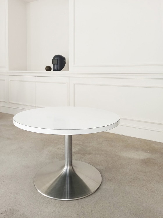 Image 1 of Space Age Tulip Side Table Vintage 70s Retro 