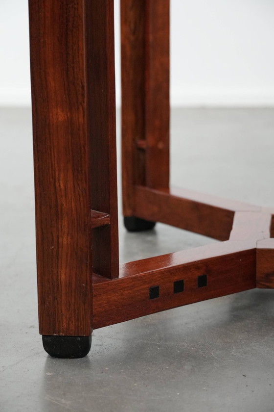 Image 1 of High square Art Deco Schuitema design side table in very good condition