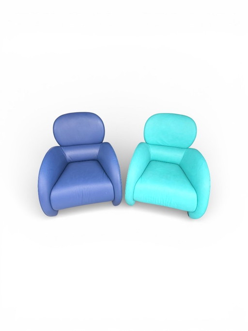 Fauteuils DS 59 Lounge de de Sede, années 1970, lot de 2