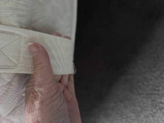 Image 1 of Letto rotondo di design 220 cm – similpelle bianca – materasso di lusso