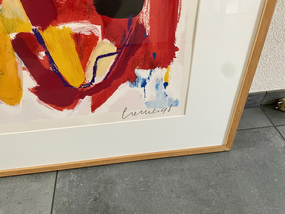 Image 1 of Jan Cremer - Serigrafía, Tulipanes 1 - Enmarcado - No. 9