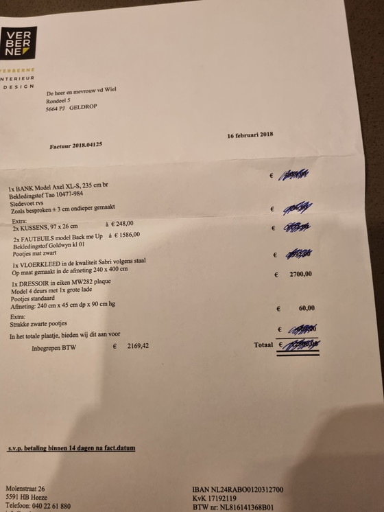 Image 1 of Credenza in rovere