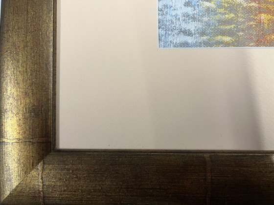 Large Relief Painting with Tree – Hand-Painted on Canvas in Frame. – Paintings & Drawings, Wood (photo 6 of 11)