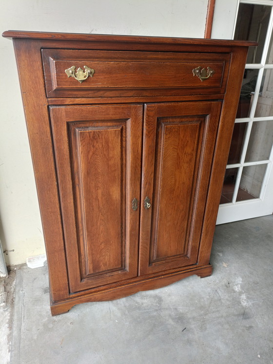 Image 1 of Beautiful oak storage cabinet