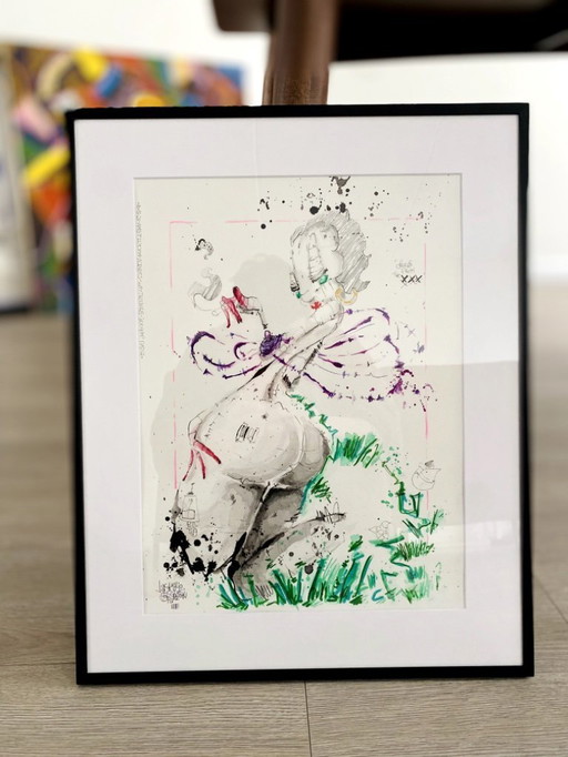 Jacques "JackedUp" Sparrow - Peinture de Betty "Iris" Boop