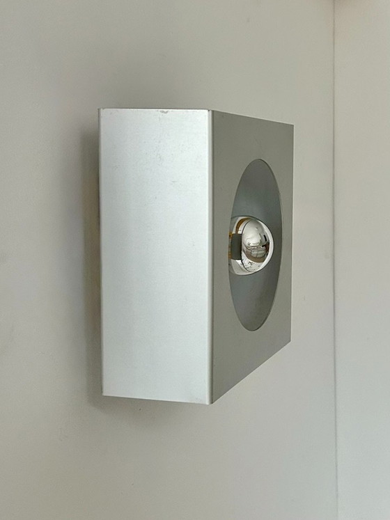 Applique vintage di Guy Bertrand per Disderot, alluminio anodizzato, Francia 1969 – Metal (photo 7 of 7)