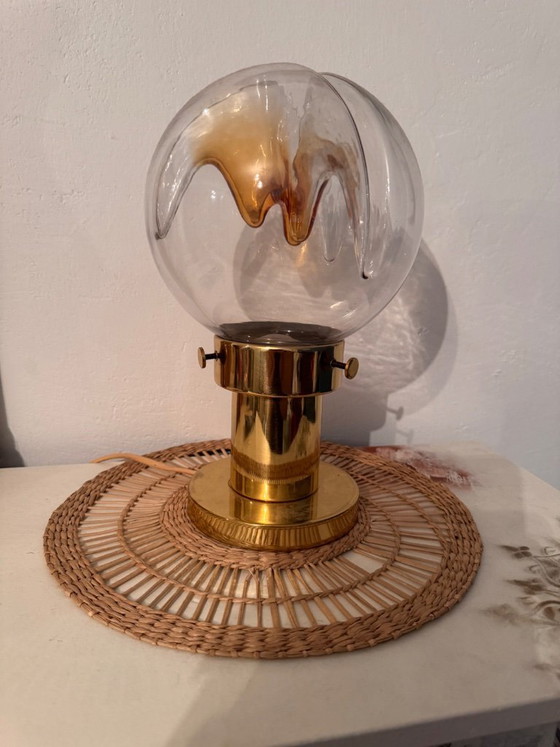 Image 1 of Kaiser lamp, Italian Murano glass, 1970s