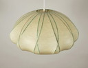 Large vintage Cocoon pendant lamp by Goldkant Leuchten