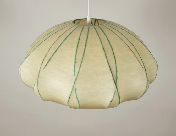 Image 1 of Grote vintage Cocoon hanglamp van Goldkant Leuchten