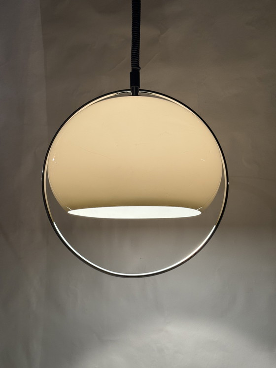 Image 1 of Grande suspension champignon vintage de Massive, design futuriste, années 1960/1970