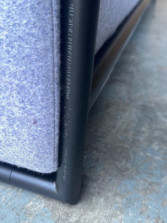 Divano letto di Eileen Gray in metallo nero e tessuto di lana Kvadrat per Classicon – Chaise longue, Wool (photo 11 of 12)