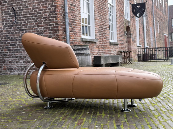 Image 1 of Fauteuil/méridienne Leolux Kikko en cuir Noli