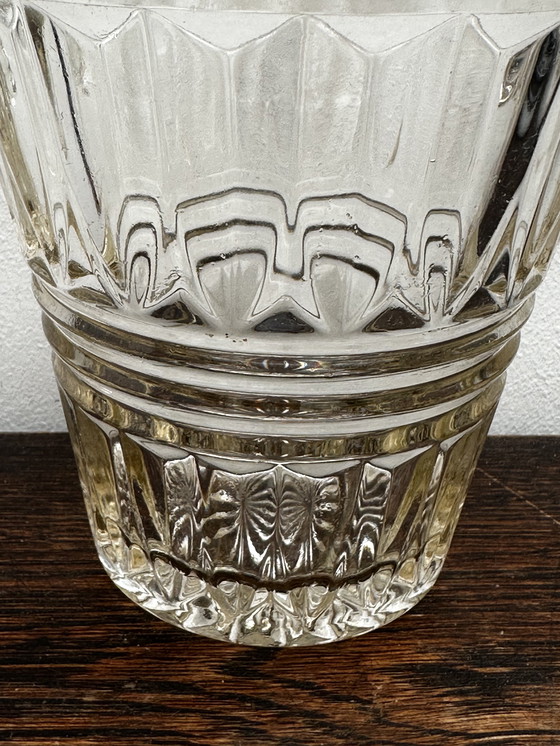 Image 1 of Small vintage cut glass ice bucket - H 12 cm
