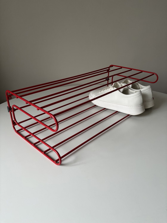 Image 1 of IKEA Fran schoenenrek/wandrek pop art 