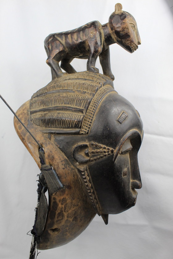 Masque Africain Baoulé – Sculptures, Wood (photo 8 of 10)