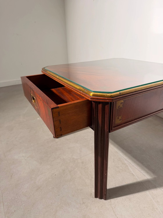 The Great Eastern Mahogany Side Table – Liverpool 1811 – Glass (photo 5 of 7)