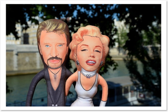 Image 1 of Johnny Hallyday cadeau | Franse Elvis rockdecoratie | Verzamelpop van een muzieklegende | Franse rockkunst