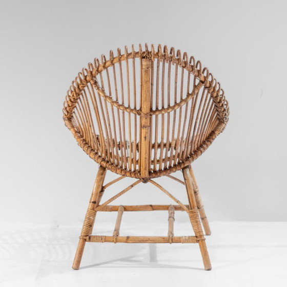 Image 1 of 1x Juego de salón de bambú italiano moderno de mediados de siglo de 1960