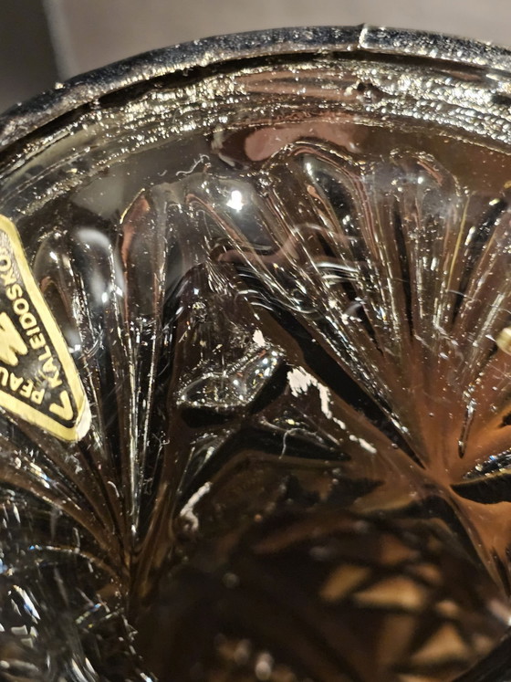 Beautiful Vintage LGW Lead Crystal "Curved Star" Vase – Glass (photo 6 of 12)