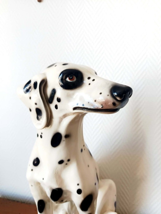 Image 1 of Vintage ceramic Dalmatian dog, Italy 1970