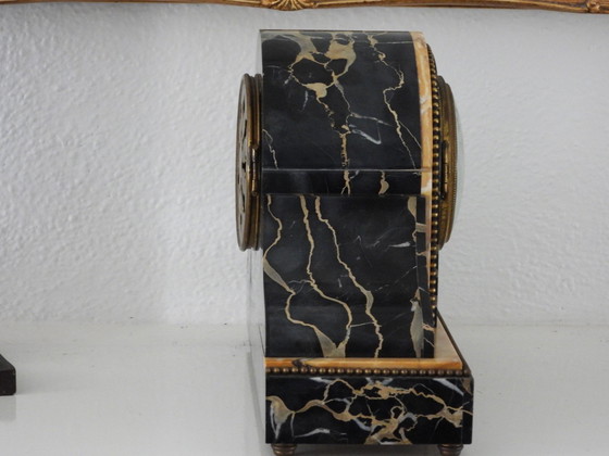 Image 1 of Esclusivo orologio da camino in marmo