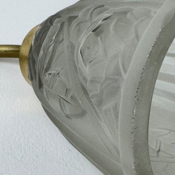 Image 1 of GRANDE APPLIQUE VINTAGE IN STILE ART DÉCO