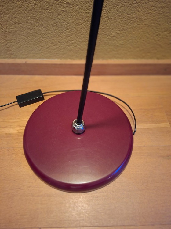 Image 1 of Lampadaire rouge Hala Zeist vintage, uplighter.