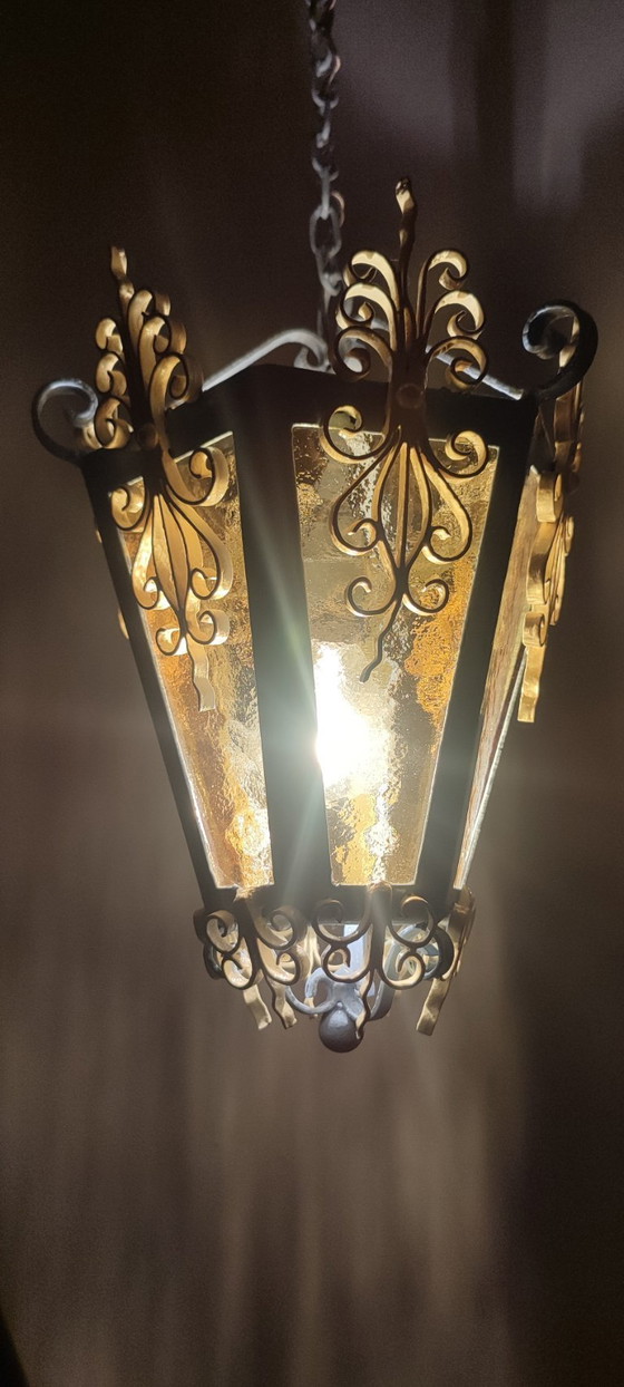 Image 1 of Deckenlampe oder Laterne, Spanien, 1980er Jahre