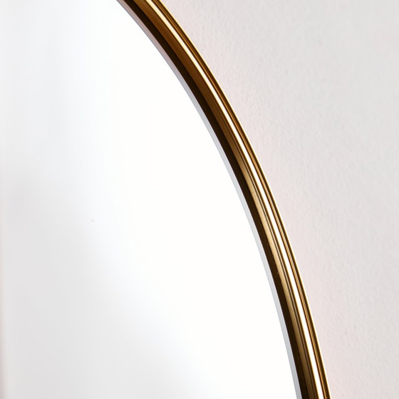 Image 1 of MK11065 Specchio con cornice in metallo e ottone