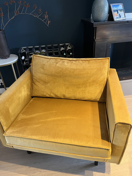 Image 1 of Sissy-boy velluto Loveseat okergeel 