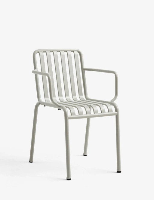 2 PALISSADE DINING SKY GREY stoelen / HAY