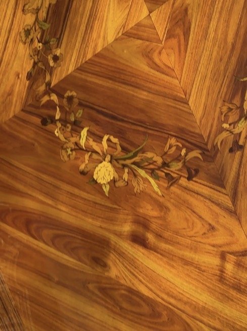 Image 1 of JP Ehalt Dining Table - Louis XIV Style - 70s Vintage Diner Table - Ehalt Meubles