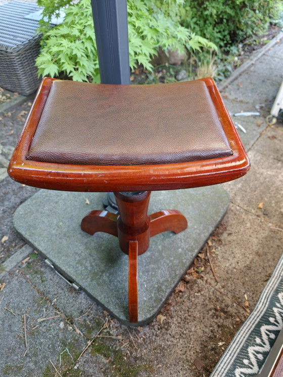 Antieke Pianokruk Draaibaar In Hoogte Piano Kruk – Krukjes, Wood (photo 4 of 6)