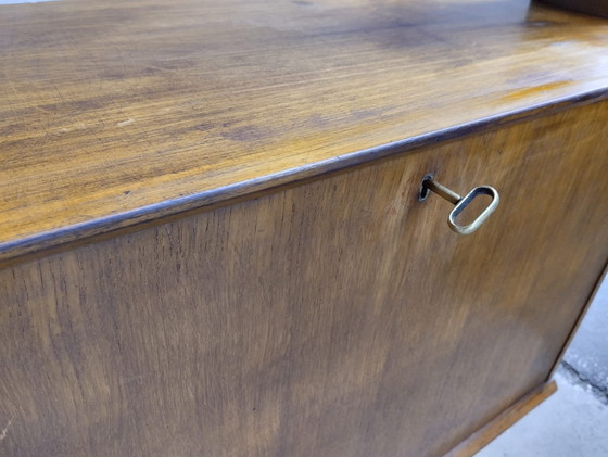 Image 1 of Mid Century Teakholz-Bibliothek, Italien 1960er Jahre