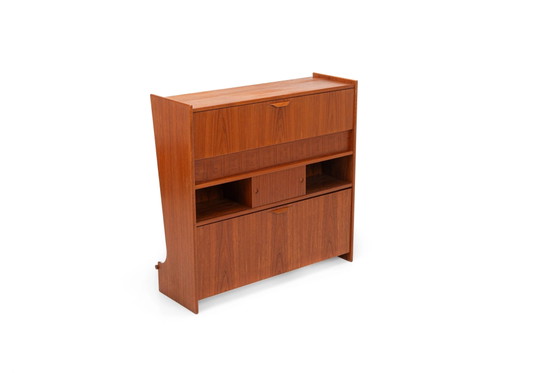 Mueble Bar SK661 y Taburetes de Bar de Johannes Andersen para Skaaning & Son años 60 – Andersen (Johannes) (photo 4 of 23)