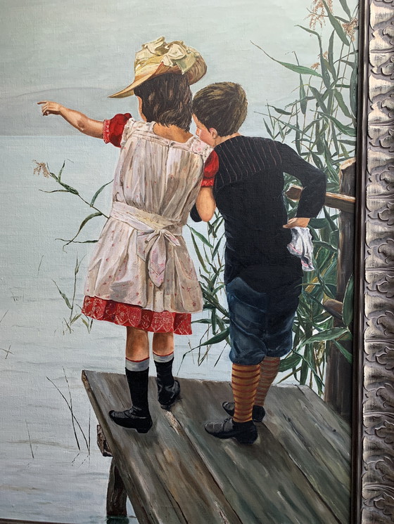 Image 1 of Bambini sulle impalcature